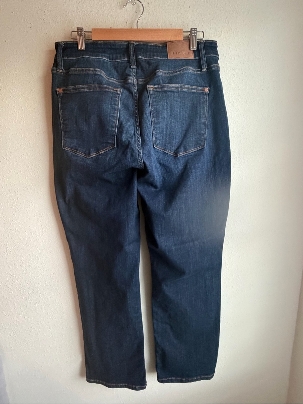 Judy Blue Dark Blue Straight Jeans for women